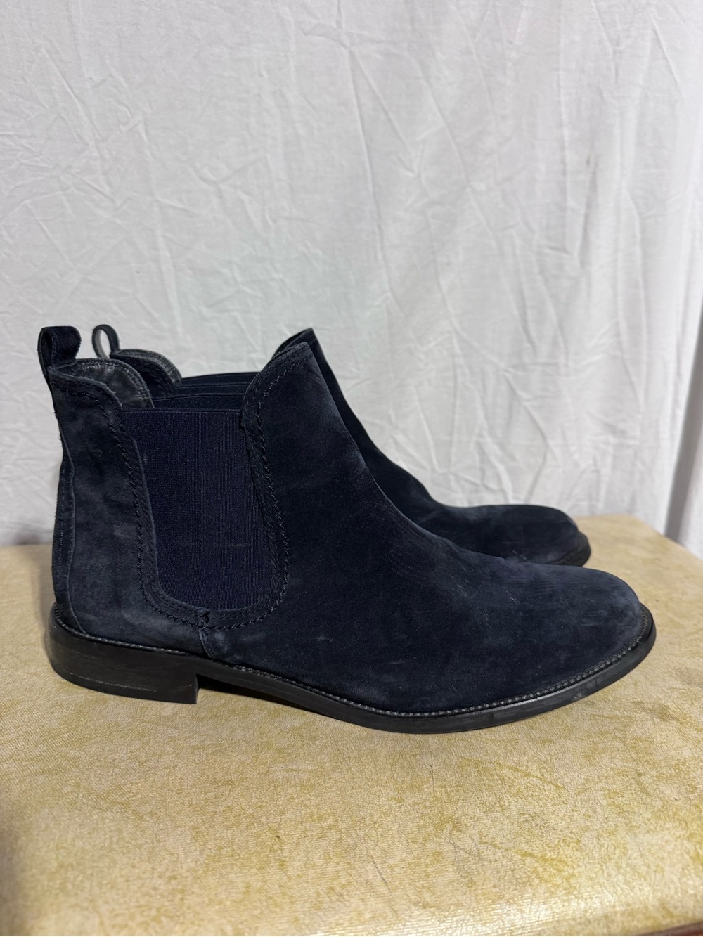 Paul Green blue suede ankle boot Mens Size 7